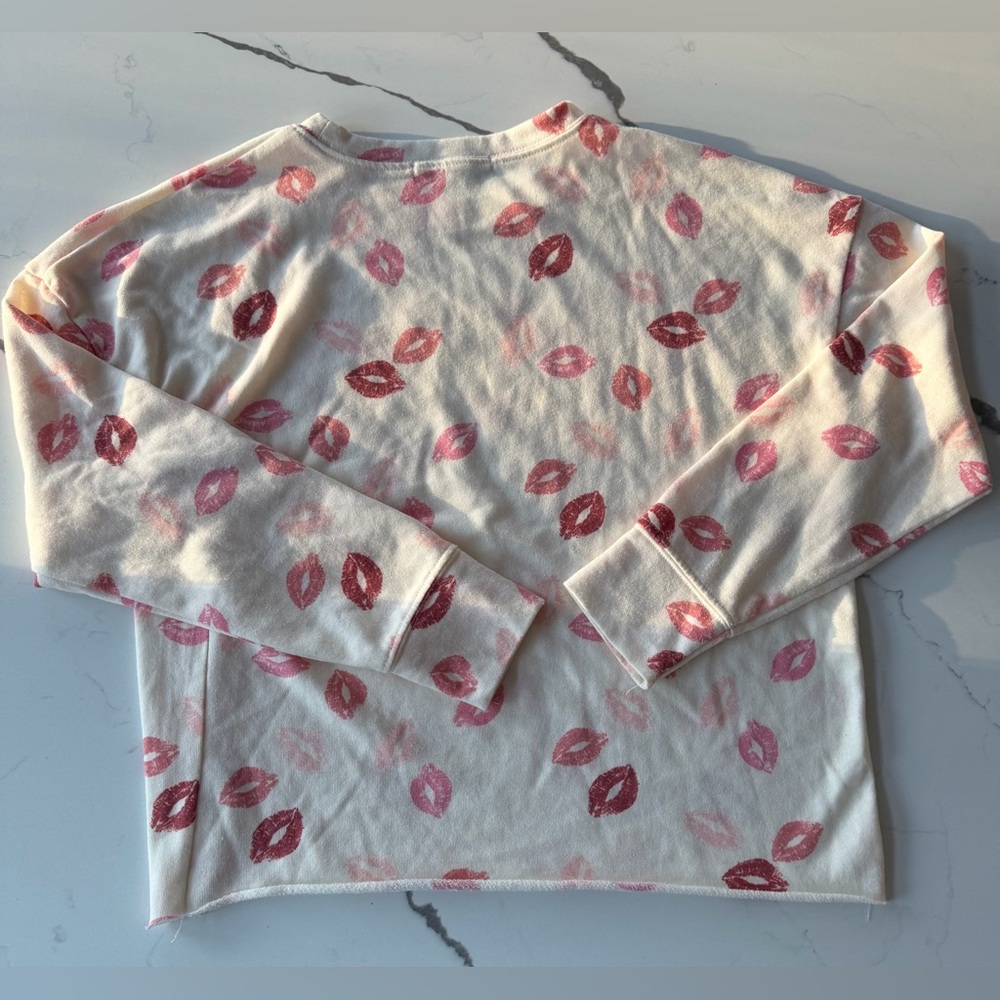 Grayson Threads Pink Lip Print Pajama Set - Picture 3 of 6